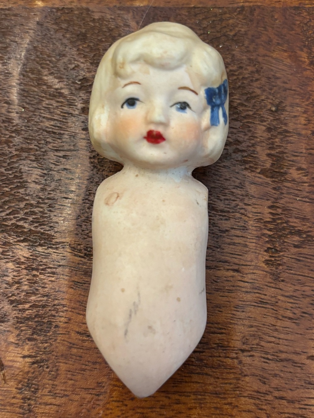 Frozen Charlotte Antique bisque porcelain doll